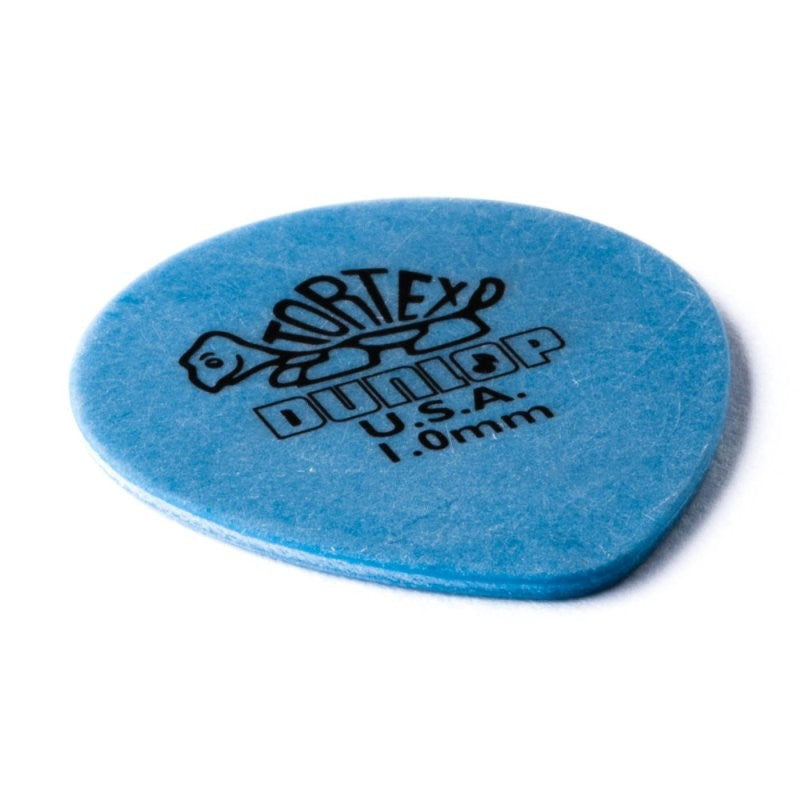 Tortex - Blue 1.0mm Tortex® Teardrop Guitar Pick (72/pack) - 413R-1.0