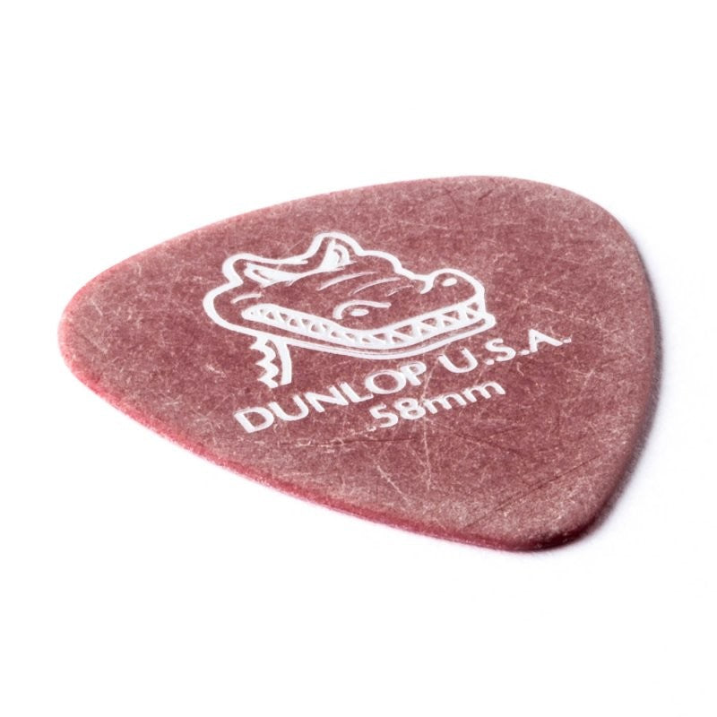Dunlop - 0.58mm Gator Grip Guitar Pick (72/bag) - 417R-58