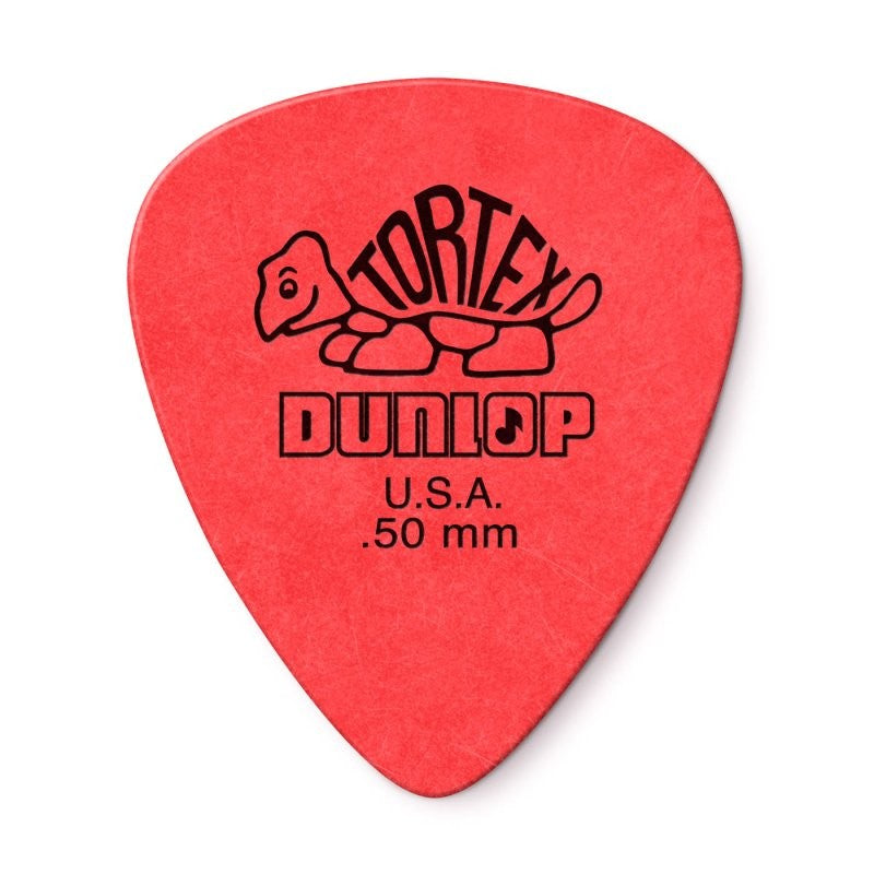 Dunlop - Red 0.50mm Tortex® Standard Guitar Pick (72/bag) - 418R-50
