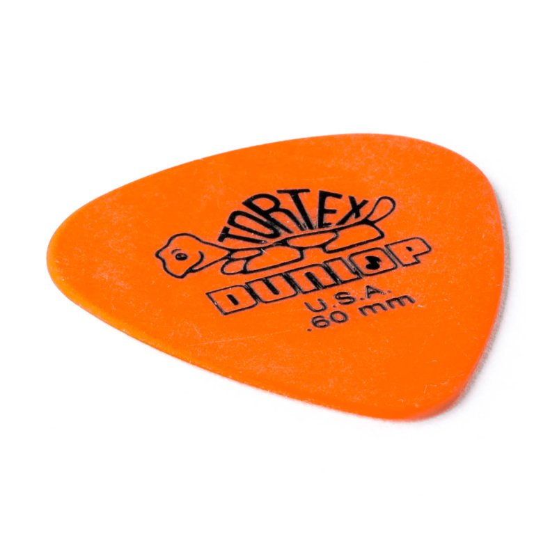 Dunlop - Orange 0.60mm Tortex® Standard Guitar Pick (72/bag) - 418R-60