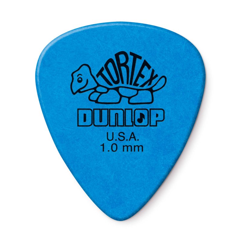 Dunlop - Blue 1.0mm Tortex® Standard Guitar Pick (72/bag) - 418R1.0