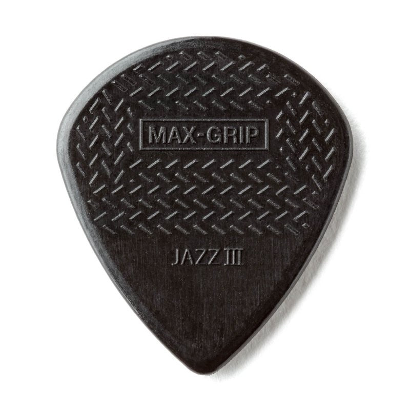 Dunlop - Max-grip® Jazz III Nylon Guitar Pick (6/pack) - 471P3S
