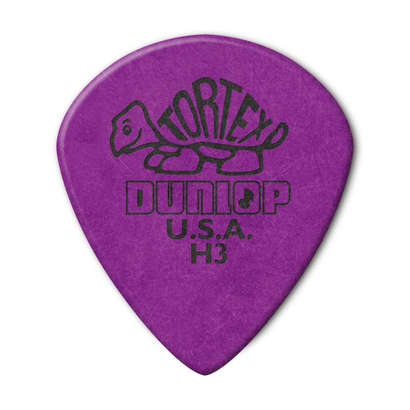 Dunlop - Purple Tortex® Jazz III Guitar Pick (36/bag) - 472RH3