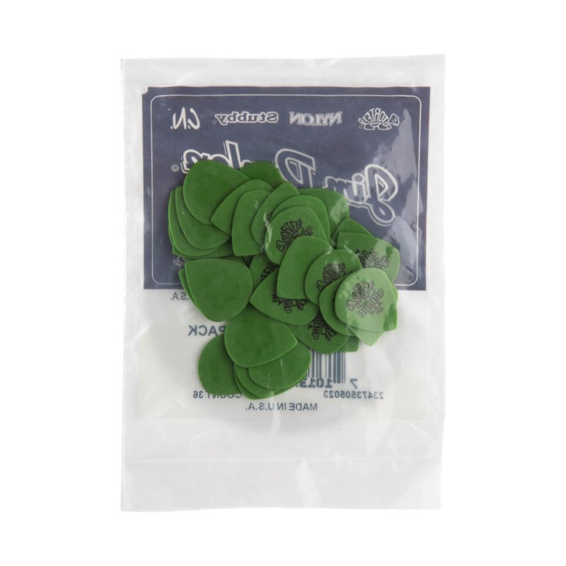 Dunlop - Green Tortex® Jazz III Guitar Pick (36/bag) - 472RM3