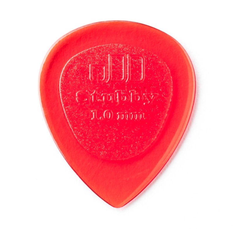Dunlop - 1.0mm Stubby® Jazz Guitar Picks (24/bag) - 474R1.0