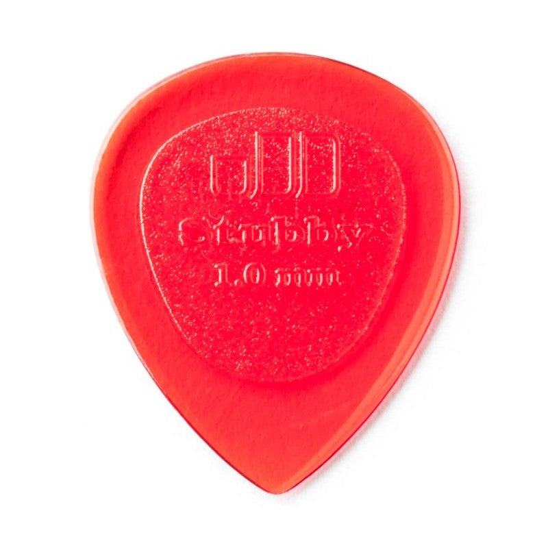 Dunlop - 1.0mm Stubby® Jazz Guitar Picks (24/bag) - 474R1.0