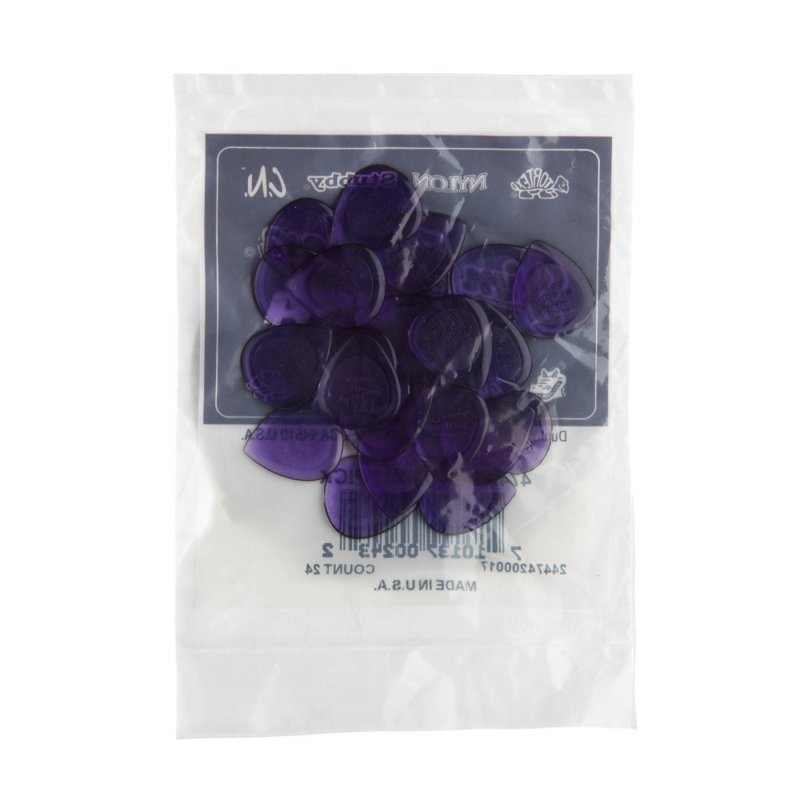 Dunlop - 2.0mm Stubby® Jazz Guitar Picks (24/bag) - 474R2.0