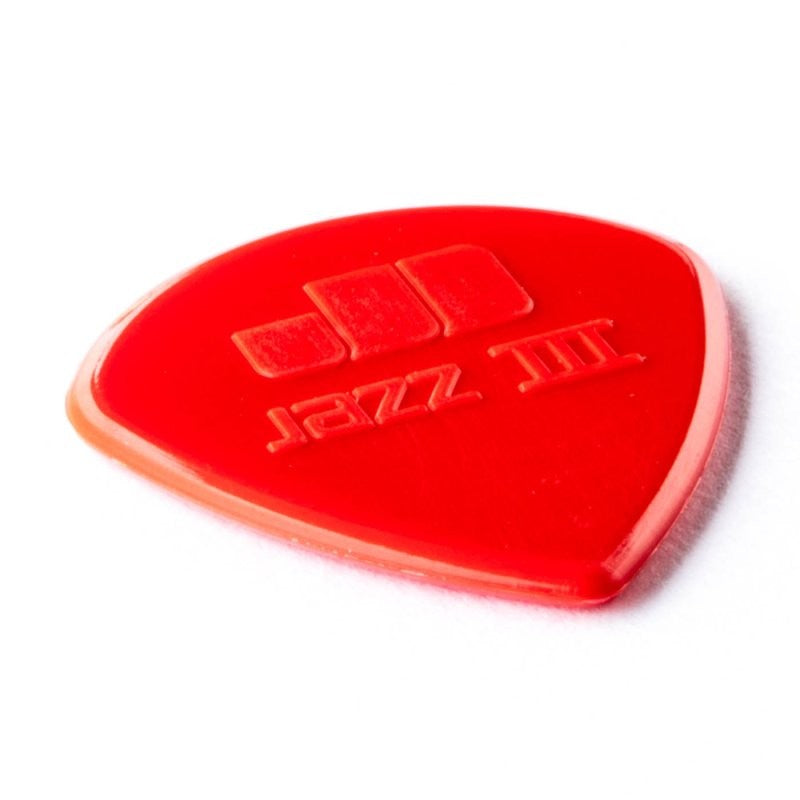 Dunlop - Red Nylon Jazz III Guitar Pick (24/bag) - 47R3N