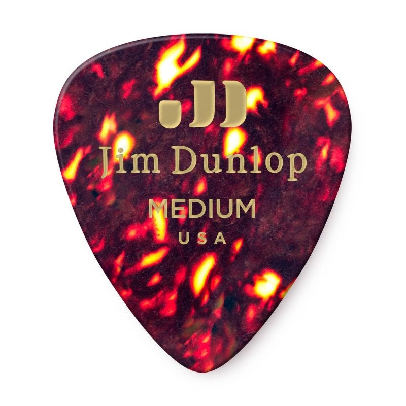 Dunlop - Medium Celluloid Guitar Pick (12/Bag) - 483P-05-MD