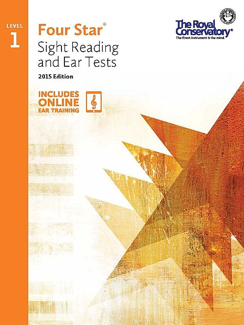 4S01 The Royal Conservatory RCM Publishing Four Star Sight Reading and Ear Tests Level 1