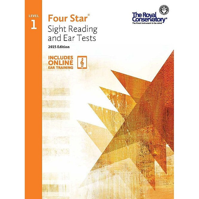 4S01 The Royal Conservatory RCM Publishing Four Star Sight Reading and Ear Tests Level 1