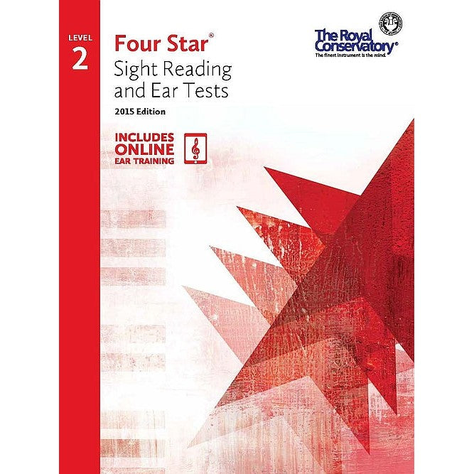 4S02 The Royal Conservatory RCM Publishing Four Star Sight Reading and Ear Tests Level 2