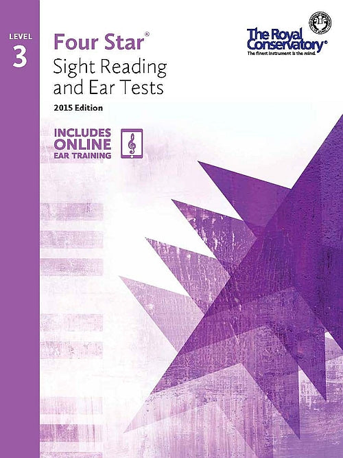 4S03 The Royal Conservatory RCM Publishing Four Star Sight Reading and Ear Tests Level 3
