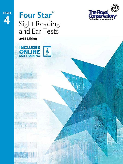4S04 The Royal Conservatory RCM Publishing Four Star Sight Reading and Ear Tests Level 4
