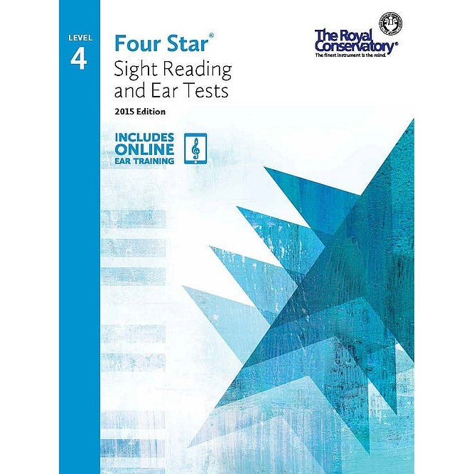 4S04 The Royal Conservatory RCM Publishing Four Star Sight Reading and Ear Tests Level 4