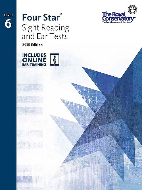 4S06 The Royal Conservatory RCM Publishing Four Star Sight Reading and Ear Tests Level 6