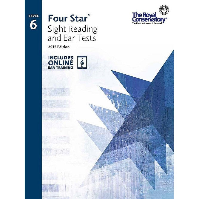 4S06 The Royal Conservatory RCM Publishing Four Star Sight Reading and Ear Tests Level 6