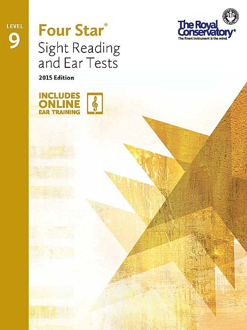 4S09 The Royal Conservatory RCM Publishing Four Star Sight Reading and Ear Tests Level 9