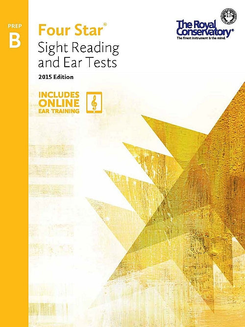 4S0B The Royal Conservatory RCM Publishing Four Star Sight Reading and Ear Tests Preparatory B