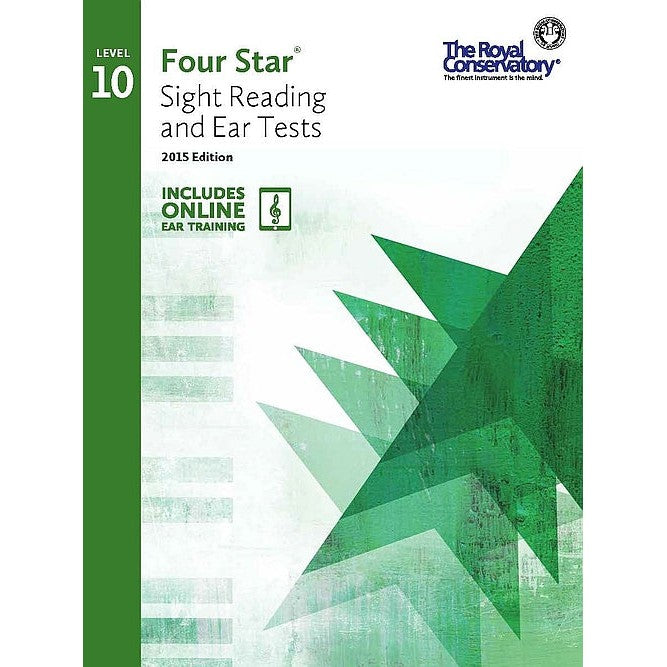 4S010 The Royal Conservatory RCM Publishing Four Star Sight Reading and Ear Tests Level 10