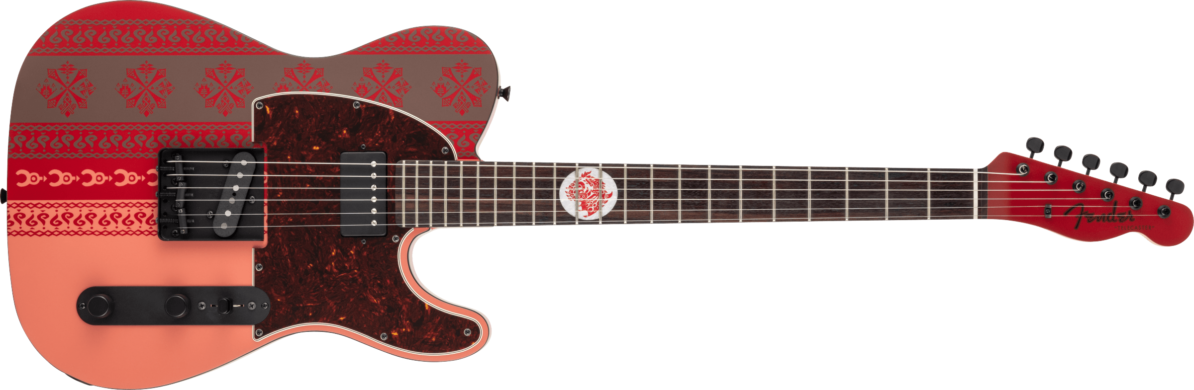 Fender - Monster Hunter Rathalos Telecaster® - Rosewood Fingerboard - Rathalos Red - 560-2600-899
