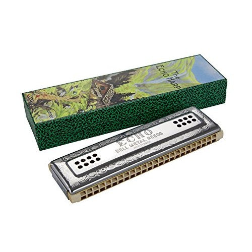 Hohner - Echo 48-Hole Tlo Harmonica, Key of C/G - 56C-G