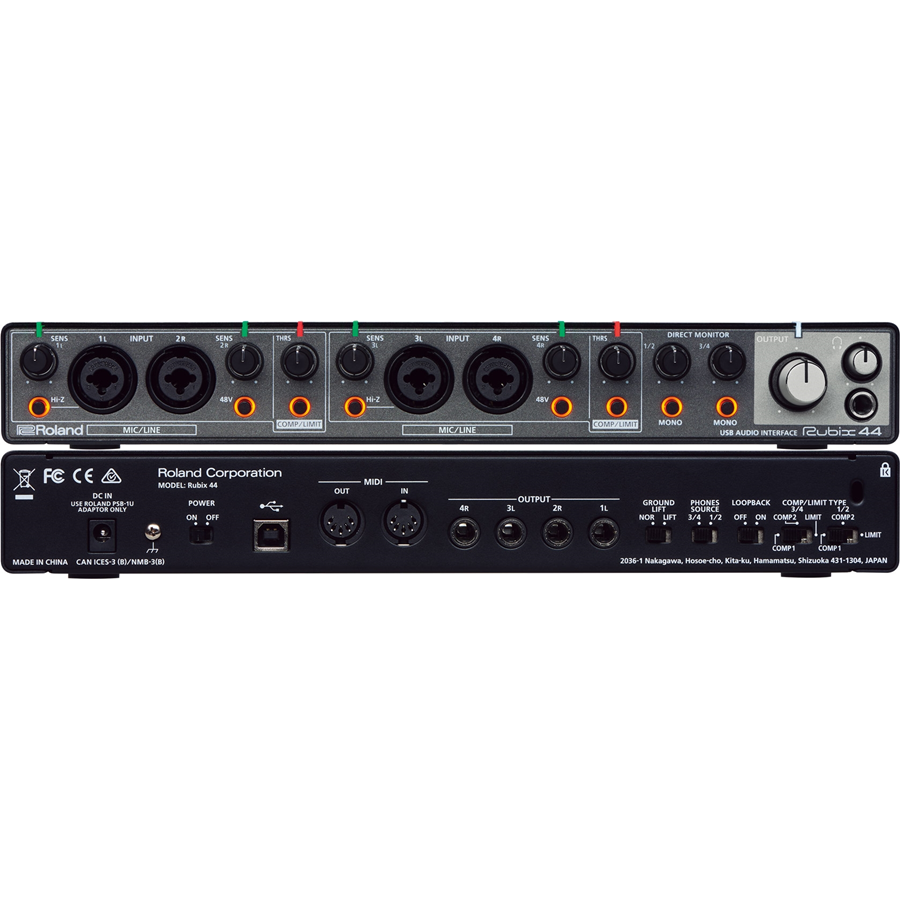 Roland - Rubix44 4in 4 out High Resolution Interface – Steve's