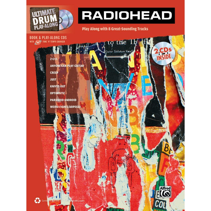 Radiohead - Ultimate Drum Play-Along with CD A38949