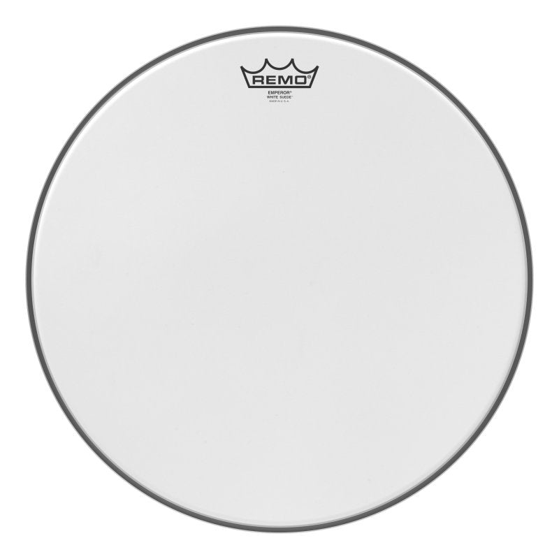 Remo - Emperor® White Suede™ Drumhead, 16" - BE-0816-WS