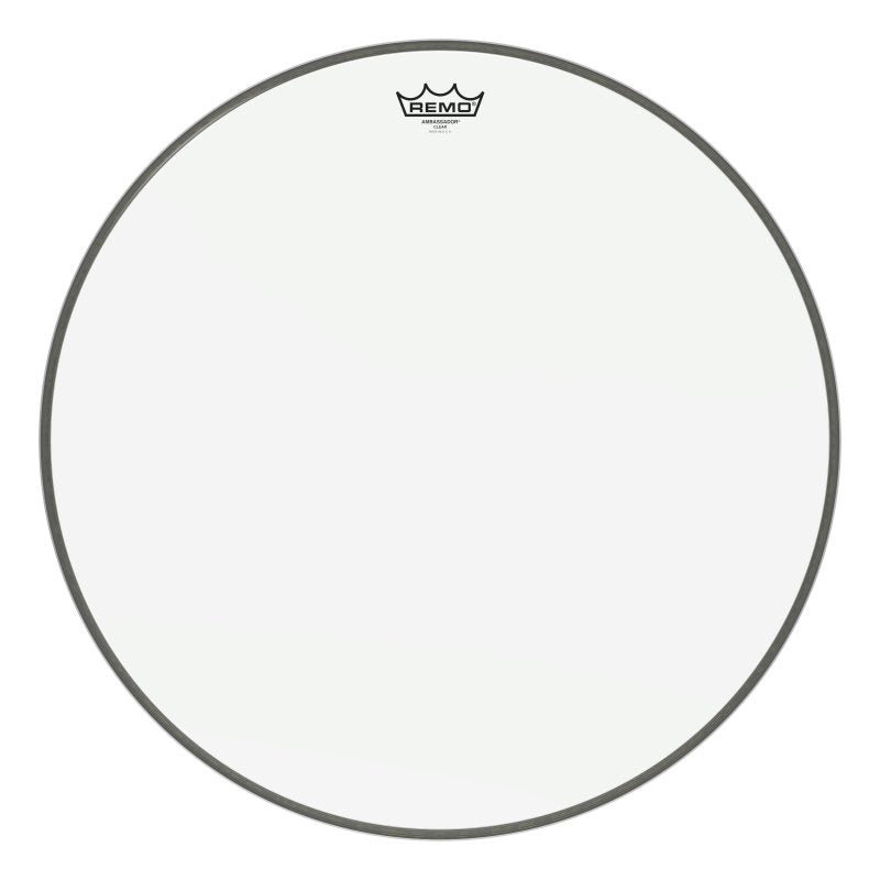 Remo - Ambassador Clear Bass Drum Head - 22 Inch - BR-1322-00