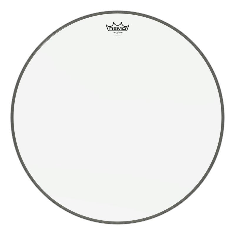 Remo - Ambassador Clear Bass Drum Head - 22 Inch - BR-1322-00