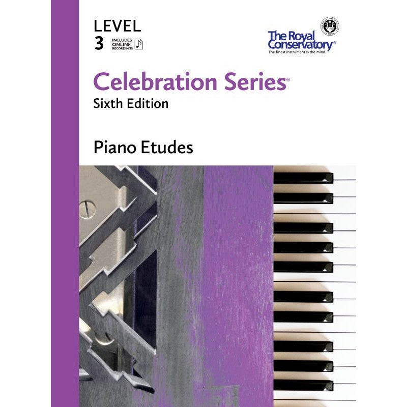 C6E03 The Royal Conservatory RCM Publishing Celebration Series Piano Etudes Level 3