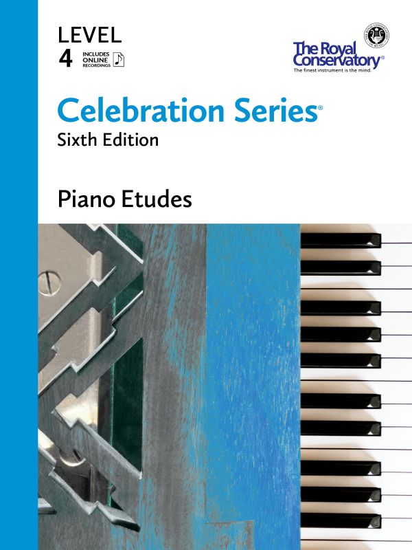 C6E04 The Royal Conservatory RCM Publishing Celebration Series Piano Etudes Level 4