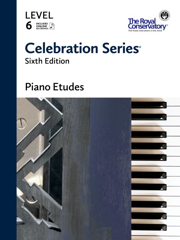 C6E06 The Royal Conservatory RCM Publishing Celebration Series Piano Etudes Level 6