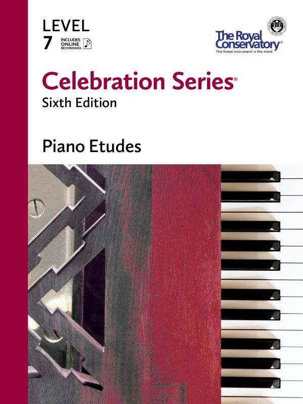 C6E07 The Royal Conservatory RCM Publishing Celebration Series Piano Etudes Level 7