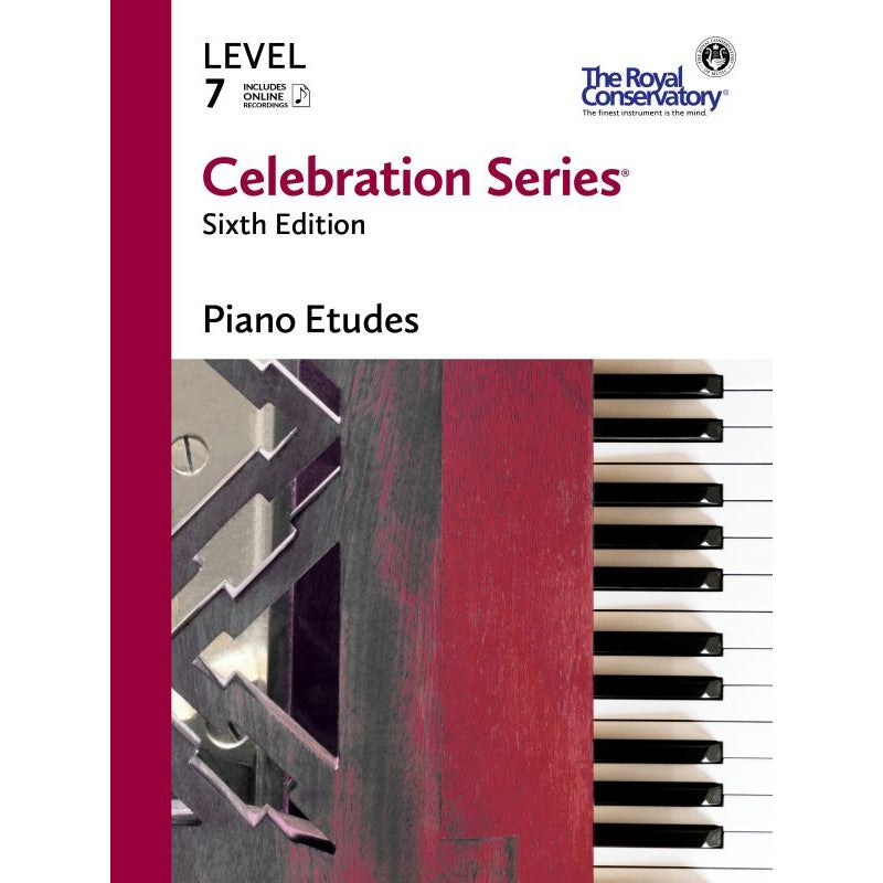 C6E07 The Royal Conservatory RCM Publishing Celebration Series Piano Etudes Level 7