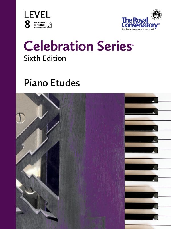 C6E08 The Royal Conservatory RCM Publishing Celebration Series Piano Etudes Level 8