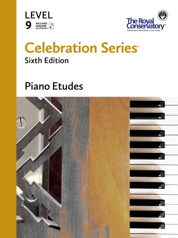 C6E09 The Royal Conservatory RCM Publishing Celebration Series Piano Etudes Level 9