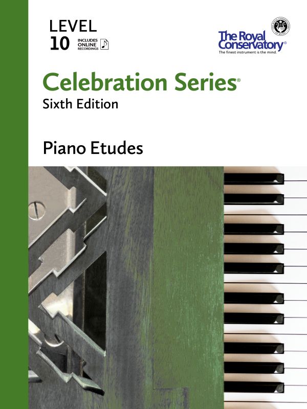 C6E10 The Royal Conservatory RCM Publishing Celebration Series Piano Etudes Level 10