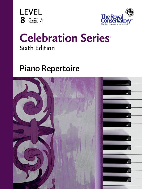 C6R08 The Royal Conservatory RCM Publishing Celebration Series Piano Repertoire Level 8