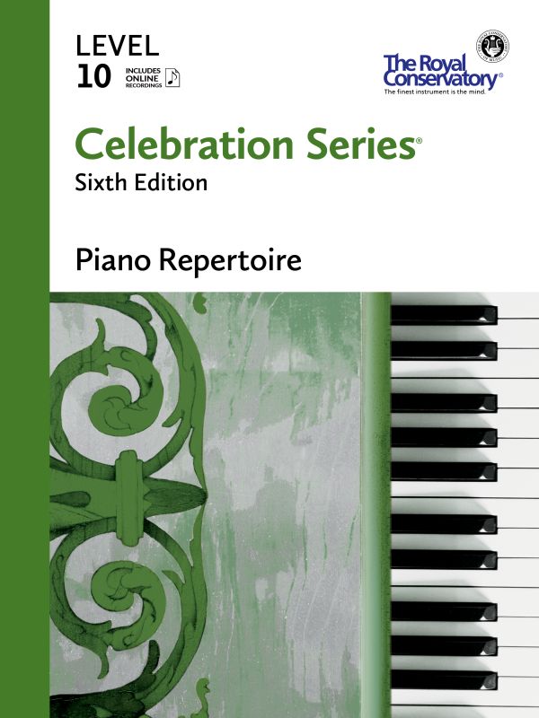 C6R10 The Royal Conservatory RCM Publishing Celebration Series Piano Repertoire Level 10