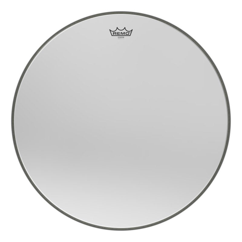 Remo - Ambassador® Starfire Drumhead - Chrome, 24" - CR-1024-00