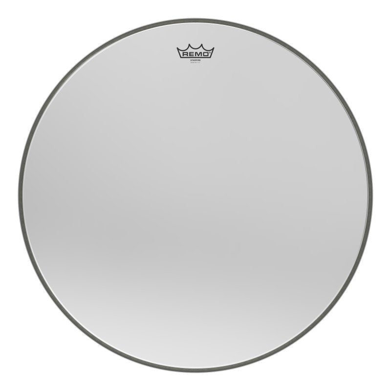 Remo - Ambassador® Starfire Drumhead - Chrome, 24" - CR-1024-00