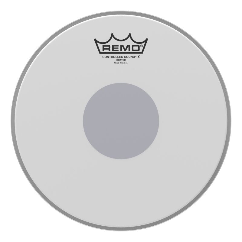 Remo - CX-0110-10 Controlled Sound® X Coated Black Dot™ Snare Drumhead - Bottom Black Dot™, 10" - CX-0110-10