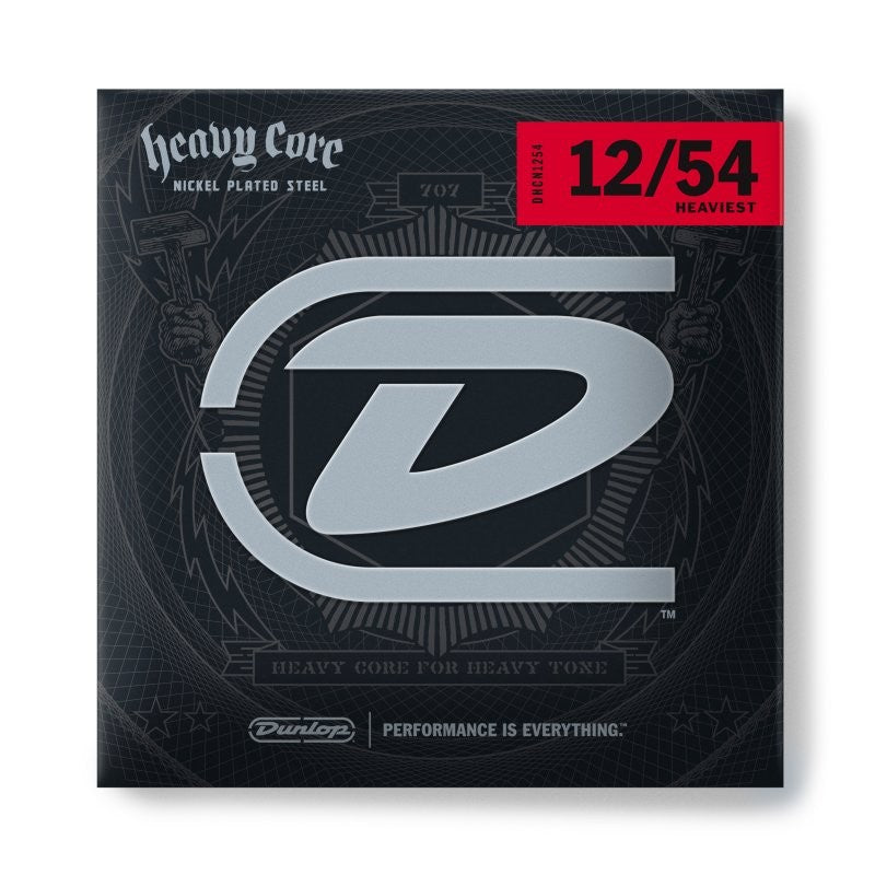 Dunlop - Heavy Core Electric Guitar Strings Set/6 - DHCN1254