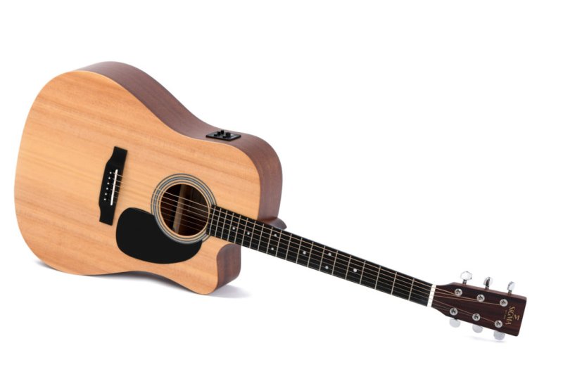 Sigma - Dreadnought Acoustic Electric Guitar - DMC-STE+