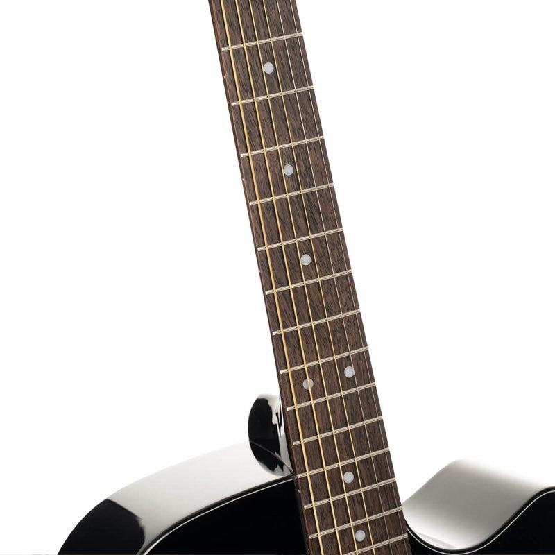 Cort Guitars - Earth Series Acoustic/Electric Guitar, Black - EARTH60CE-BK