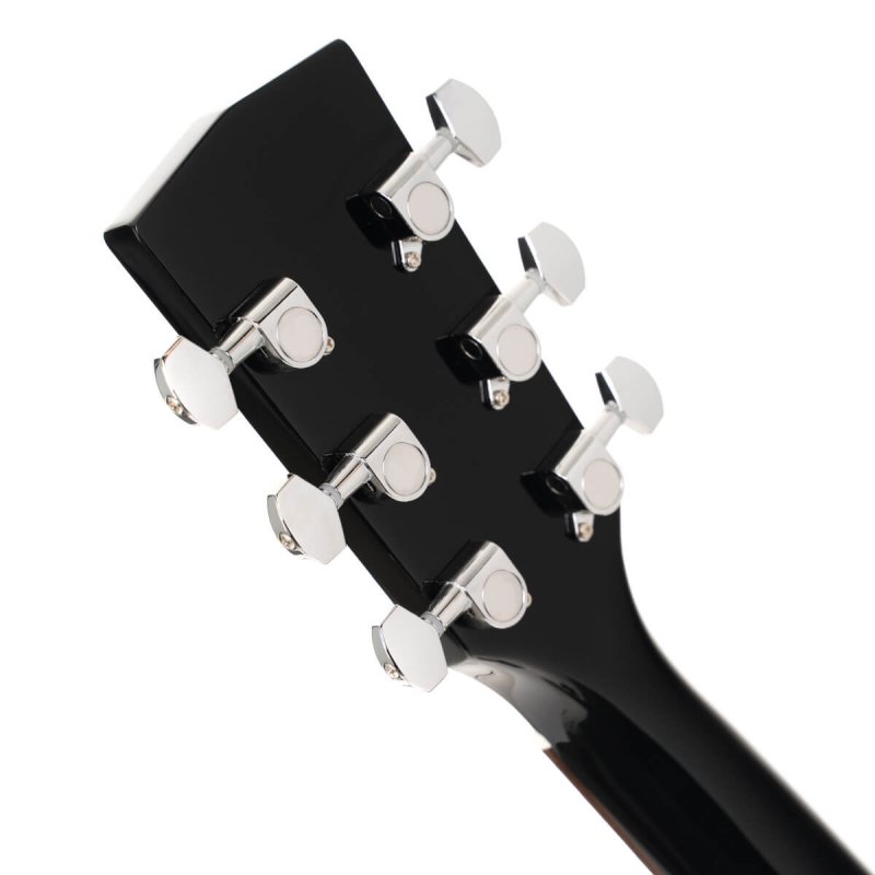 Cort Guitars - Earth Series Acoustic/Electric Guitar, Black - EARTH60CE-BK