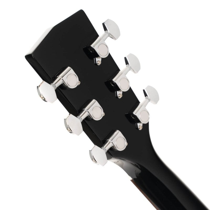 Cort Guitars - Earth Series Acoustic/Electric Guitar, Black - EARTH60CE-BK