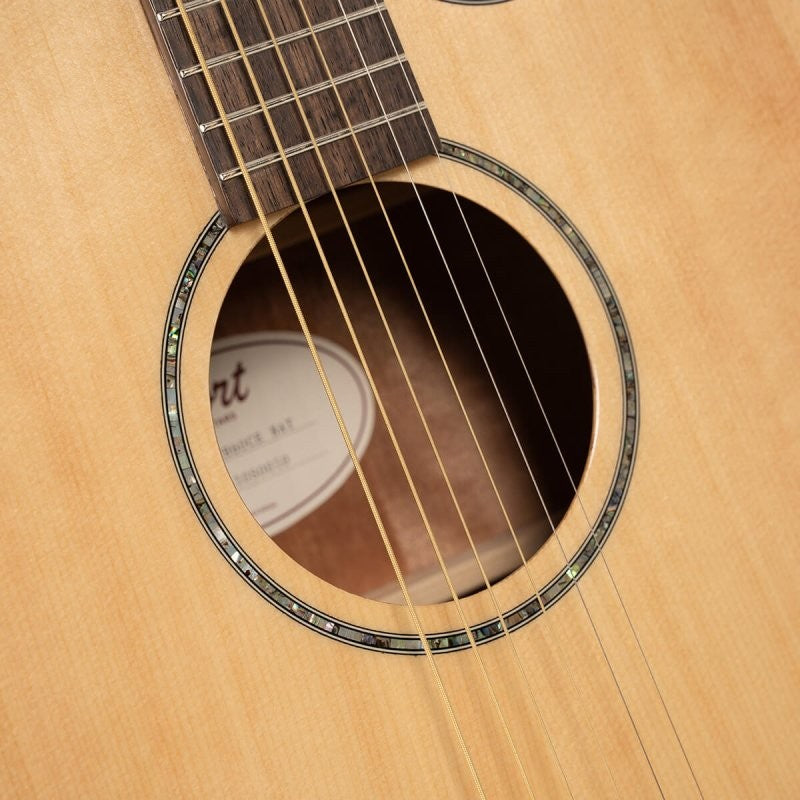 Cort Guitars - Earth Series Acoustic/Electric Guitar, Natural - EARTH60CE-NAT